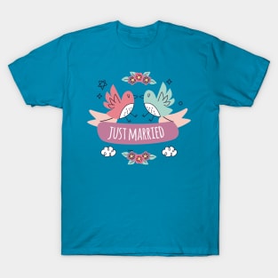 JUST MARRIED T-Shirt